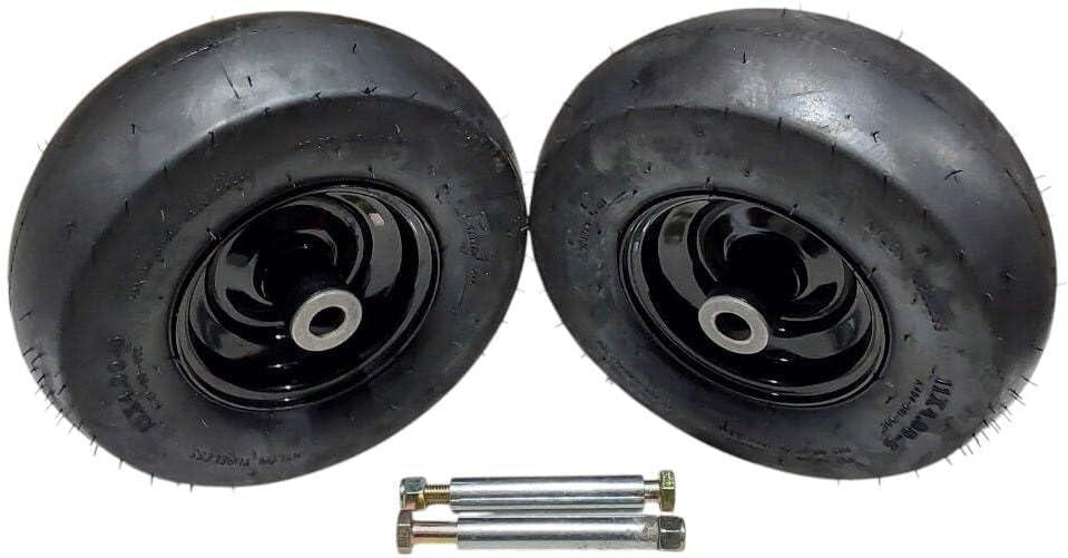 Proven Part 2 Pack Tire and Wheel Assemblies For Toro 147-2936 147-2935 11x4-5 Fits Time Cutter ZS4200T