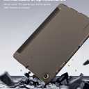 TiMOVO Case for Samsung Galaxy Tab A9+/A9 Plus 11" 2023, Slim Soft TPU Translucent Frosted Back Protective Cover for Galaxy Tab A9+ Tablet SM-X210/X216/X218, Auto Wake/Sleep, Black