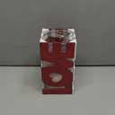 Pickmesh Valentine's Day Flower Vase Love Shaped Centerpiece for Table Decoration Red Love Wooden Sign Romantic Heart Glass Cylinder Vase for Home Valentine Gift Women Birthday Anniversary Wedding