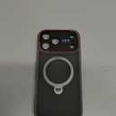 for iPhone 17 Pro Max Case: 360 Spin Magnetic Stand, Camera Protection (Compatible with MagSafe) [18FT Military Protection] Shockproof Matte Translucent Phone Cover for iPhone 17 Pro Max 6.9", Gray