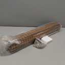 Cordless Bamboo Roman Shades for Windows, Blinds Size (26.5" W 48" H) Colour (Highfield Teak)