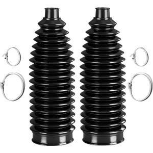 SCITOO 2-PC SET Suspension Kit For Buick For Chevy For Ford For GMC For Hyundai For Lexus For Lincoln For Pontiac For Toyota For 4Runner Camry Corolla Matrix Venza Front Steering Rack Boot