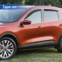 Window Visors Rain Guards for 2020-2025 Ford Escape, Out-Channel Window Vent Wind Deflectors Visors Shades for 20-25 Escape