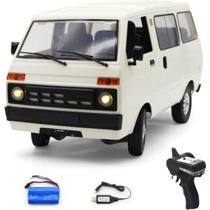 Remote Control Car RC Van Mini Cabin Car RC Crawler Off Road Climbing Vehicle Drift Speed Model Toy All Terrain Drifting Rc Crawler for Kids Hobby