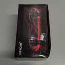 Dsycar Universal Stainless Steel 1.5" - 2.25" Inlet Exhaust Tips, Fit Pipes Diameter 1.5-2.25 inch, Adjustable Car Decoration Chrome-Plated Finish Exhaust Tailpipe Tip, 3.3" Outlet, 5.4" Long