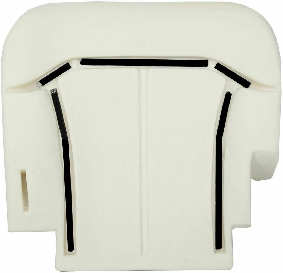 Replacement Driver & Passenger Bottom Foam Seat Cushions 40/20/40 With Leather Beige Covers and Armrest Covers Compatible with Chevy Silverado Tahoe Suburban Avalanche Compatible with GMC Sierra Yukon 1999, 2000, 2001, 2002