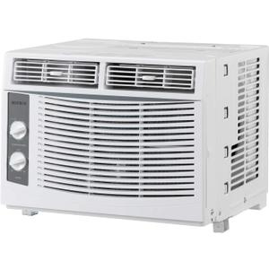 ROVSUN 5000 BTU Air Conditioner Window Unit, 115V/60Hz AC for Window, Cooling Rooms up to 150 Sq. Ft, Easy Install Kit Included, White ROVSUN 5000 BTU Air Conditioner Window Unit, 115V/60Hz AC for Window, Cooling Rooms up to 150 Sq. Ft, Easy Install Kit Included, White