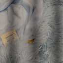 Plush Super Soft Blanket Bedding Sofa Cover Furry Fuzzy Fur Warm Throw Qulit Cozy Couch Blanket for Winter (63"x79", Light Blue)