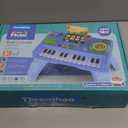 Baby DJ Table for Toddlers 1-3, Baby Musical Piano Toys 6-9-12-18 Months Toddler Activity Learning DJ Mixing Table with Music & Light Educational Toy for 1 Year Old Boy Girl First Birthday Infant Gift