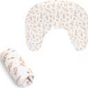 Boppy Nursing Pillow Cover - Soft, Hypoallergenic Washable Microfiber Bottle & Breastfeeding Pillow Covers (Redesigned Feeding Pillow Sold Separately) - Tan Southwest