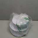 U-QE 90Pieces White Plastic Plates - White Disposable Plates - Premium Hard Plastic Disposable Plates for Wedding and Party Use Including  Dinner Plates 10 '' & Dessert Plates 7.5 ''