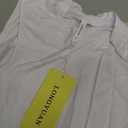 LONGYUAN Women's Sleeveless Cami Tops Casual Tshirt Summer Loungewear Tank Tunic White, Large