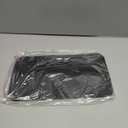 2 Pack Silicone License Plate Frames Black, Car Plate Frame Holder, Universal US Front & Rear Truck Frame Protector Mounting Kit Accessories, Rust Proof, Rattle Proof, Weather Proof (Black)