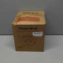 TOPWIT Electric Kettle, 1.0L Electric Tea Kettle with Removable Stainless Steel Infuser, BPA-Free Electric Glass Kettle with Window, Double Wall Water Warmer, Gooseneck, Auto-shut Off, White