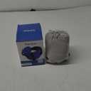 Travel Pillows for Airplanes, Airplane Pillow for Long Flight, Airplane Head Strap with Eye Mask for Sleep, Travel Neck Pillow for Car Road Trip, 360 Support Headrest, Stop Bobblehead, Black