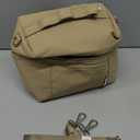 NOL Natural Organic Lifestyle Insulated Lunch Bags for Women Cooler Bag Lightweight Nylon Waterproof Lunch Box For Work (Small (4 Liters), Khaki)