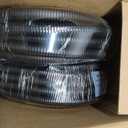 Wire Loom 3/8", 1/2", 3/4 Inch x 50 FT, Split Wire Loom Tubing Wire Conduit, Wire Protector Tubing, Cable Sleeves Bulk, Black