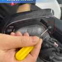 KKTR-CAR Mirror Frame, Driver Side/Left Side Mirror Cover Housing compatible with Tesla model 3 2017-2023,OEM 8202101 8202201 22873025 22873026 (model 3 driver side)