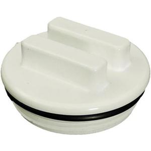 Waterway 400-6650B 2" Plug w/O-Ring - White