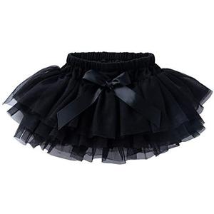 Anbaby Baby Girls Soft Tutu Skirt Toddler Ruffled Pants Diaper Cover 0-3 M