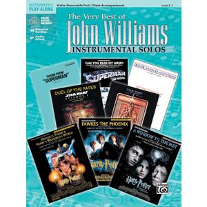 The Very Best of John Williams for Strings: Violin (with Piano Acc.), Book & Online Audio/Software
