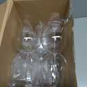 Set of 12 Unbreakable Acrylic Wine Glasses with Stem, 19 oz Plastic Wine Glasses Reusable Clear Goblet for Outdoor Drinking, Pool, Travel, Camping or Picnic Gift Supplies