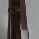 LazBlinds No Tools No Drill 1" Vinyl Mini Blinds, Cordless Blinds for Windows, Light Filtering Horizontal Window Blinds & Shades, 31" W x 48" H, Mahogany