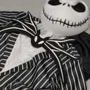 Striped Costume Boys Mask Jumpsuit Fancy Dress Cosplay Outfits Pants Bowtie for Halloween Christmas Party Cosplay (150)