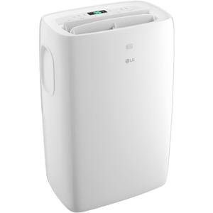 LG 7,000 BTU Portable Air Conditioner, 115V, Cools 300 Sq.Ft. (12' x 25' Room Size), Portable Air Conditioner for Home with Quiet Operation, LCD Remote Control, and Window Installation Kit, White