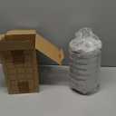 Bedsure Grey Throw Blanket for Couch - GentleSoft Warm, Cozy & Soft Blanket for Women, Cute Small Fleece for Girls, Ideal for Chair & Bed, Light Grey, 50x60 Inches