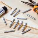5 mm x 40 mm Stainless Steel Shelf Dowel Pin Shelf Support Pegs Positioning Pins Metal Bookshelf Nail Support Bracket Nails for DIY Craft Cabinet Furniture Fixing Parts Positioning(64 Pcs)