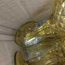 Amber Plastic Cups, 34 Pieces