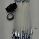 The Professional Dryer Vent Cleaner Kit -(30-Feet) Innovative Lint Remover Reusable Strong Nylon| Flexible Lint Brush with Drill Attachment for Faster Cleaning