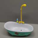 Petlex Bird Bathtub Parrot Bath Fountain Indoor Automatic Bathtub with Faucet Bird Bath Shower Bird Bathing Tub for Parakeet Conure Budgie Cockatiel Lovebird