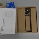 Veise KS02A Fingerprint Keyless Entry Door Lock, Auto Lock, Electronic Keypad Deadbolt for Front Door, Biometric, Anti-Peeping Password, Easy Install, Matte Black