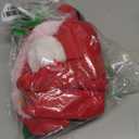 Mogoko Dog Cat Christmas Costume Santa Claus Cosplay Dress, Puppy Pet Fleece Outfits Warm Clothes for Winter Xmas (L Size) (12.5"Neck Girth, 16.1"Chest)