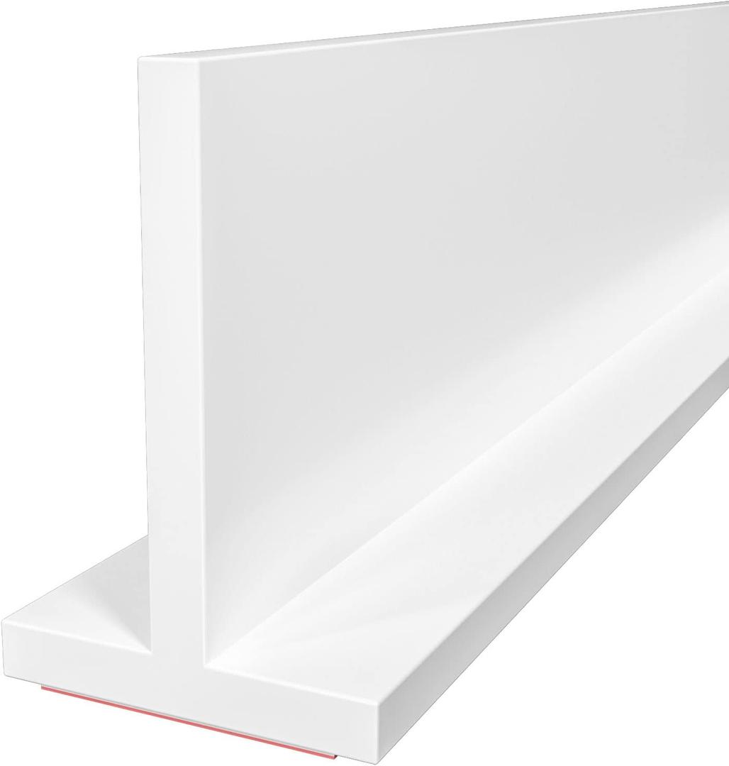 Duzzy 39 Inch Shower Threshold Water Dam, Shower Door Bottom Seal Strip, Shower Water Guard for Frameless Glass Shower Door