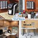 STORAGENIE K Cup Holders, Coffee Pod Holders for Keurig, Kcup Holders, Space Saving K pod Storage | Organizer, Perfect for Counters Small Space
