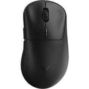 Rapoo VT3 Gen-2 Wireless Gaming Mouse, True 8K Wireless Polling Rate, 53g Lightweight, Up to 750 Hr Battery, Nordic nRF54L15 MCU, 100-Million Mechanical Switch, 10 Programmable Buttons, Macro Enabled (Black)