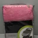 Tadpoles Quilted Stroller & Car Seat Cover - Black & Pink | 27" x 20" x 2" | Made of 100% Super Soft Microfiber Polyester | Warm, Gentle & Durable | Ideal for Use as a Stroller Cover & Car Seat Cover (Light Grey)