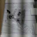 800W Plug-in Convection Electric Panel Wall Heaters for Indoor Use, Quiet Fan-Less Design, Freestanding/Wall Mount Space Heater with Adjustable Thermostat, 24H Timer, Digital Display(White)