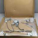 Front Driver Side Power Window Regulator with Motor Replacement for 2004 2005 2006 2007 2008 Ford F150 F-150 (Extended Cab/SuperCab Only), Left, 741-430