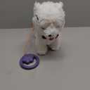 eJog Pup Walking Dog Toy with Leash, Remote Control Interactive Robot Dog, Dress Up Plush Puppy with Walking, Barking, Tongue Licking, Tail Wagging, Toys for Age 3+ Kids