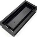 4x10-Breeze-All Metal-Air Vent-Drop in Vent-Textured Black-Elegant Design