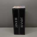 HANDT Overhead Garage Storage Rack, Connectable Heavy Duty Metal Ceiling Rails For Garage Storage Organization Shelving System, Hanging Racks For Tote Containers, Supports Up To 6 Bins, 4 Sets Black