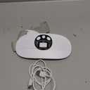 HOTBAG Heating Pad for Period Cramps Portable Cordless 3S Fast Period Heating Pad Cramp Relief with 3 Heat Levels and 3 Massage Modes Menstrual Electric Waist Wrap Belt for Pain Relief Gifts for Her (White)