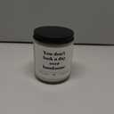 Aremdys Gifts for Men, Valentine's Day Gifts for Dad Uncle Brother Funny Anniversary Scented Candle for Husband Boyfriend Men Valentine's Gift from Wife Girlfriend-You Don't Look A Day Over Handsome
