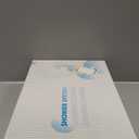 BWE Exposed Bathroom Shower Faucet Set Antique Brass Bathroom Shower Faucet Triple Functions 8 Inch Rainfall Shower Head Handheld Spray with Tub Spout Exposed Shower System Double Handle