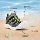 Balabala Kids Sandals Boys Sandals Girls Sandalsr Beaches Sandals Outdoor Sports Sandals Non-slip Summe Athletic Sandals (13 Little Kid, Dark Grey)