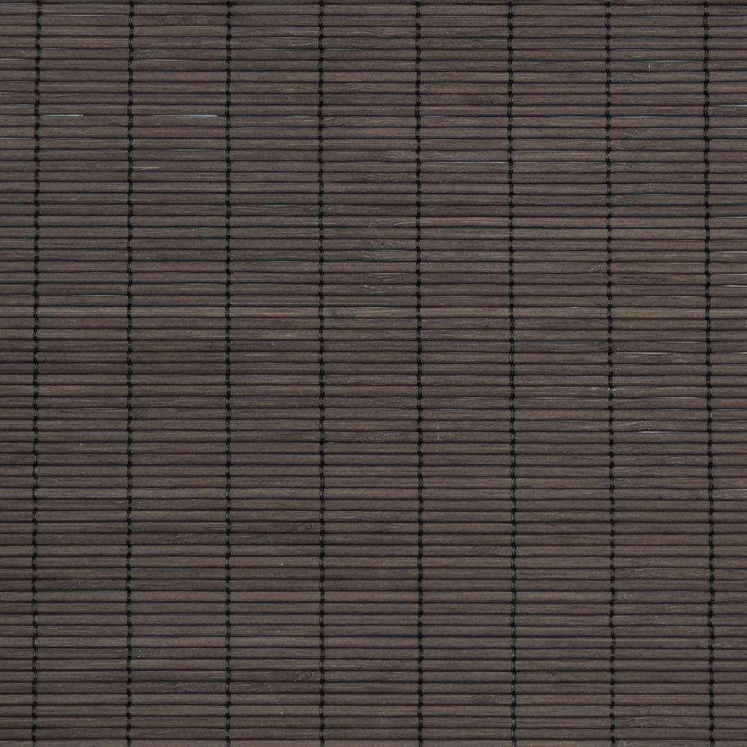 LazBlinds Custom No Tools No Drill Cordless Bamboo Roman Shades, Light Filtering Window Treatment, Roll Up Retro Bamboo Blinds for Windows, Any Size 20-58 Wide and 23-93 High, Slim-Dark Coffee